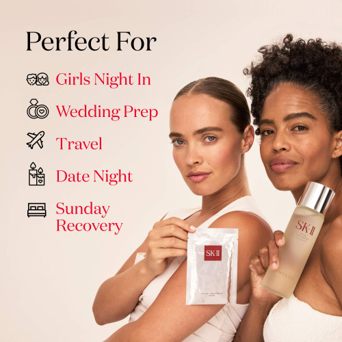 SK-II’s brand new skincare set featuring the award-winning Facial Treatment Essence and three Facial Treatment Masks slide5