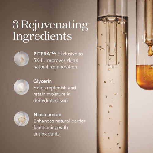 LXP Ultimate Revival Essence is an ultra-rich skin essence serum to help moisturize for firm, smooth and radiant skin slide2