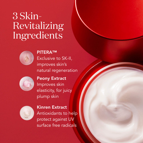 SKINPOWER Advanced Airy Cream from SK-II melts into skin to reduce fine lines & signs of aging.  Perfect for oily skin slide3