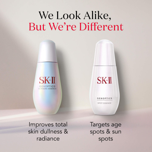 SK-II GenOptics Spot Essence helps to remove dark spots caused by the sun to brighten your skin slide2