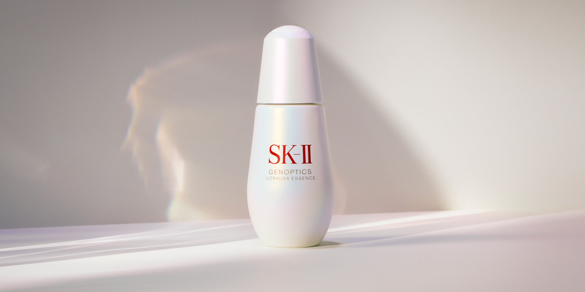 GenOptics Ultraura Essence brightening serum and SK-II Facial Treatment Essence are used to visibly reduce sun spots.