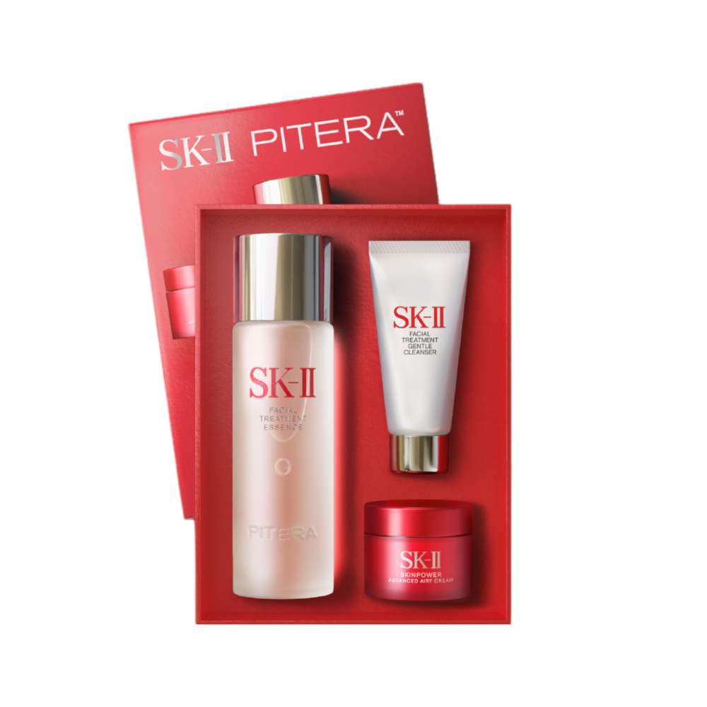 PITERA™ Power Kit targets dark spots and fine lines with Facial Treatment Cleanser, Essence, and SKINPOWER Cream - SK-II USA