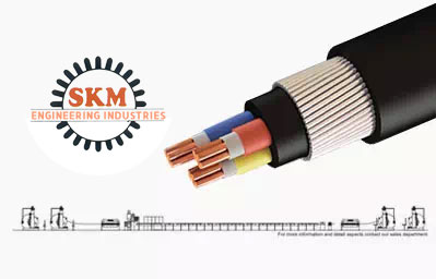 Insulation & Sheathing line for Power cables